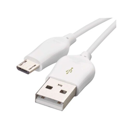 Kabel USB-A / micro USB-B, 2.0, hitro polnjenje Quick Charge, podatki, 1 m, bela Cene