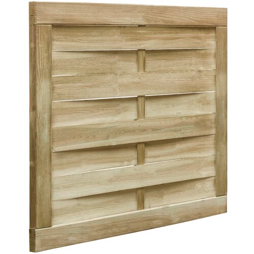 vidaXL Vrtna vrata impregnirana borovina 100x75 cm zelena, (20772167) Cene