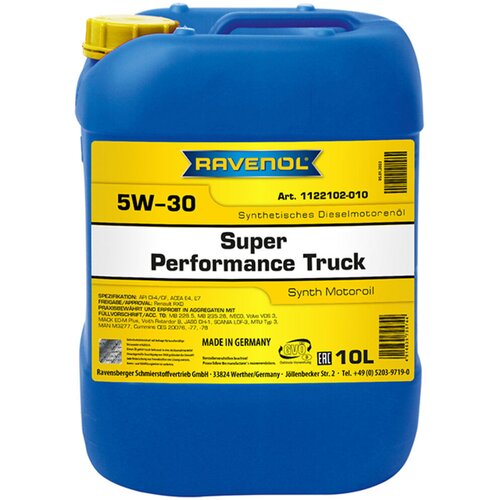 RAVENOL Ulje za motor Super Performance Truck, 5W-30, 10L Cene
