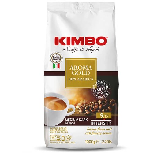 KIMBO Kafa u zrnu Aroma Gold, 1kg Slike