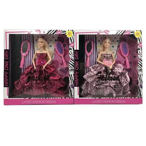 Magic Toys Lutka u večernjoj haljini sa če&amp;scaron;ljem 28cm - dvije vrste Slike