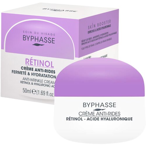 Byphasse noćna krema za lice protiv bora sa retinolom 50ml Cene