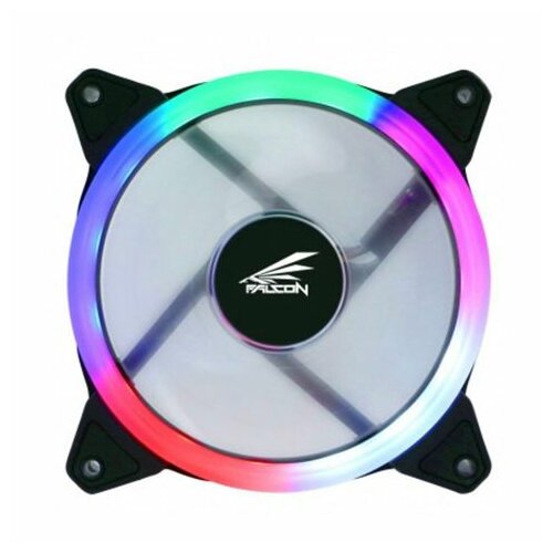 Falcon Case Cooler Ring Rainbow RGB ventilator Slike