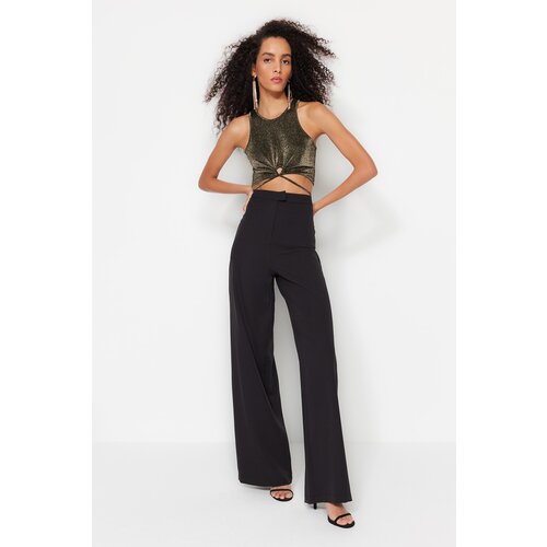 Trendyol Pants - Black - Bootcut Slike