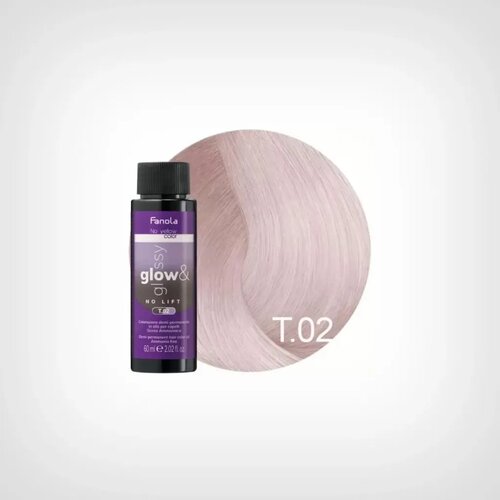 Fanola Toner za kosu Glow &Glossy T.02 Natural/Violet, 60 ml Cene