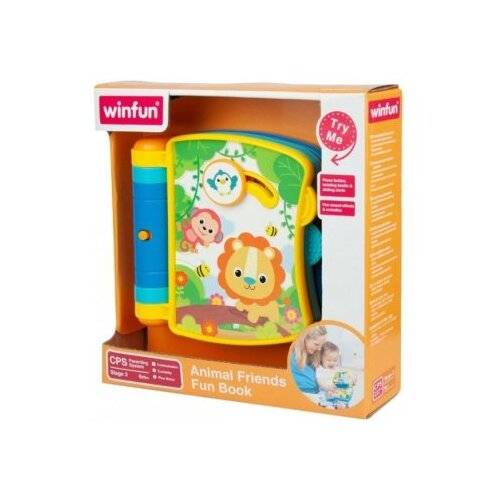Win Fun Baby Edukativna Knjiga Životinje 000746-NL Slike