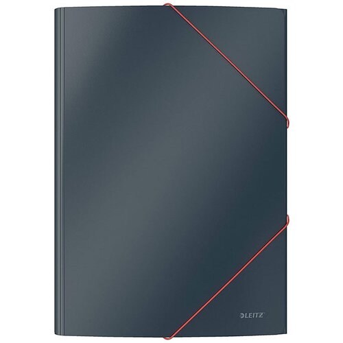 Leitz Mapa z elastiko A4 Cosy, siva Cene