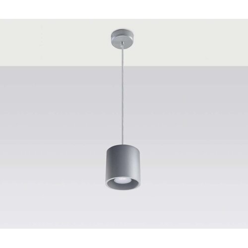  Sollux SL.0052 - Viseća lampa na sajli ORBIS 1 1xGU10/40W/230V siva Slike