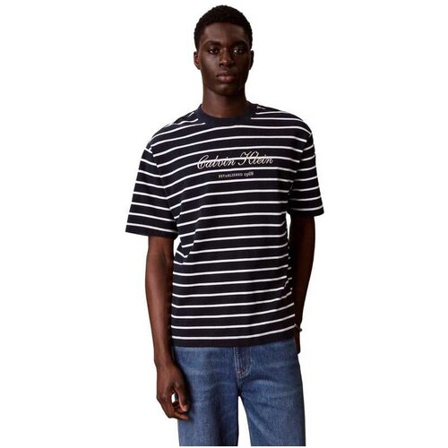 Calvin Klein prugasta mu&amp;scaron;ka majica Slike