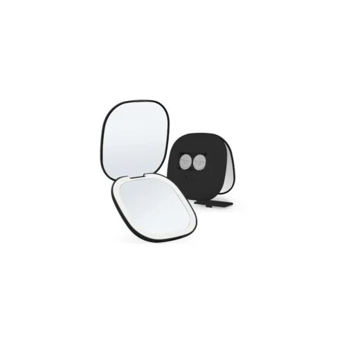  Ogledalo Smile LED na baterije, 5X, preklopno kvadratno 9 x 9 cm &ndash; Crno Cijene