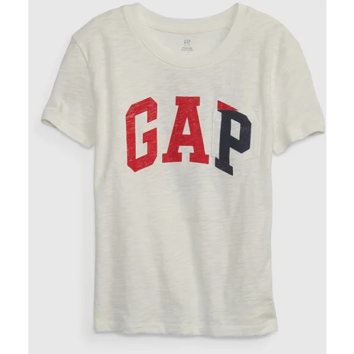 GAP Children's T-shirt organic logo - Girls