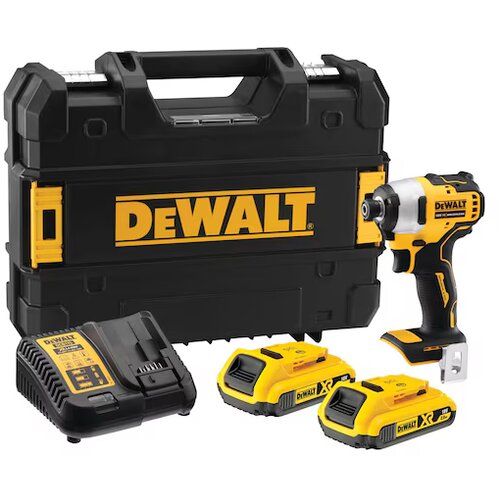 Dewalt DCF809D2T aku udarni odvrtač 18V xr bez četkica 2x2.0Ah Slike