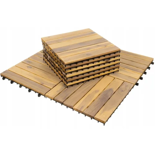 Malatec 10x lesena talna obloga - plošče za terase 00011967