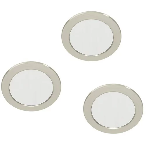 Eglo Set okruglih ugradbenih LED svjetiljki (3,2 W, Ø x V: 8,6 x 4 cm, RGBW)
