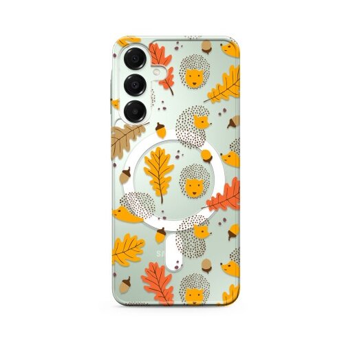  Futrola silikonska print magsafe za samsung a165f/a166b galaxy a16 4g/a16 5g leaves ( F122851 ) Slike