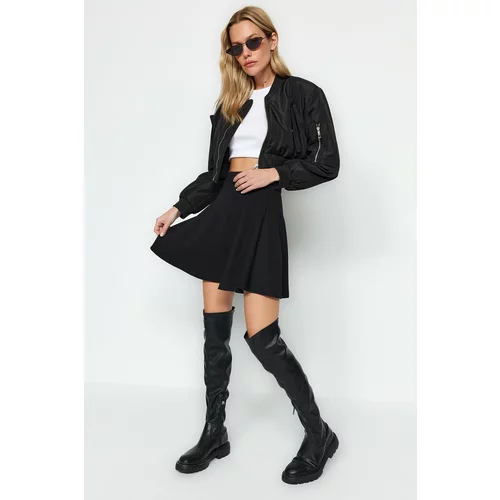 Trendyol Black Knitted Skirt