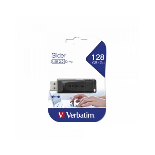 Flash USB 16GB Verbatim 2.0 Slider Black Cene
