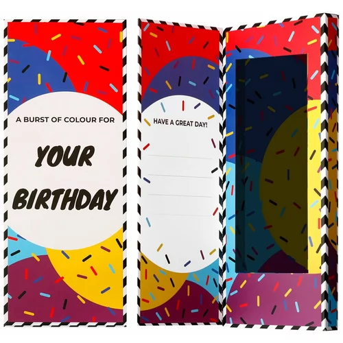 Ballonet Socks Poklon kutija za čarape Ballonet čarape sretan rođendan čarape kartice