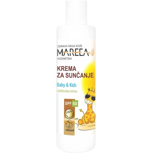 Mareea Krema za za&amp;scaron;titu od sunca za bebe i decu, SPF 50, 200 ml Slike