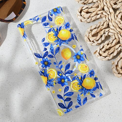  Maska za Samsung Galaxy S24 Ultra Mediteran Lemon Print Magsafe Cene