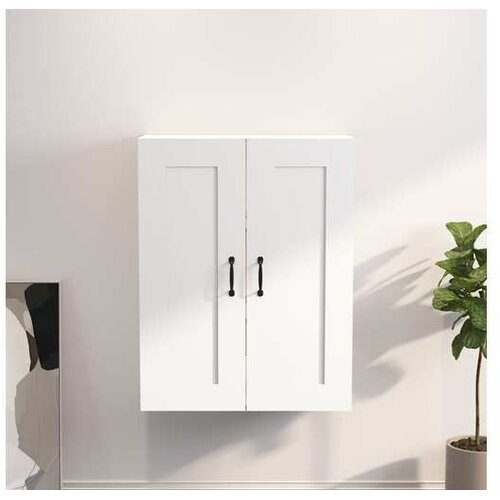  Viseča stenska omarica bela 69,5x32,5x90 cm Cene