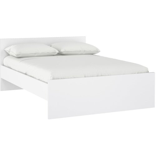 Tvilum Bijeli bračni krevet od iverice bez podnice 140x200 cm Naia – Cijene