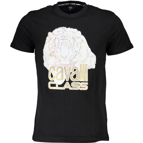 Cavalli Class SHORT SLEEVE T-SHIRT MEN BLACK Cene