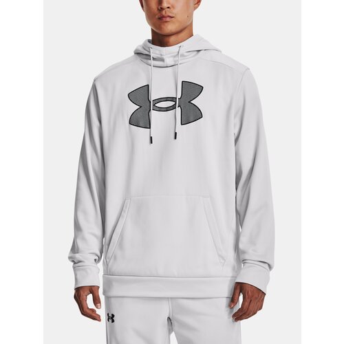 Under Armour Sweatshirt UA Armour Fleece Big Logo HD-GRY - Men&amp;#039;s Slike