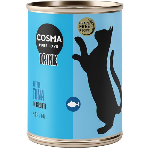 Cosma Ekonomično pakiranje Drink 24 x 100 g - Tuna Slike