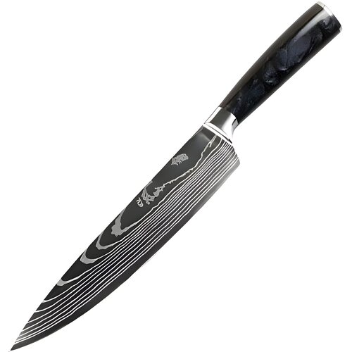 IZMAEL Kuhinjski nož BL-39299 - Chef / Črna Cene