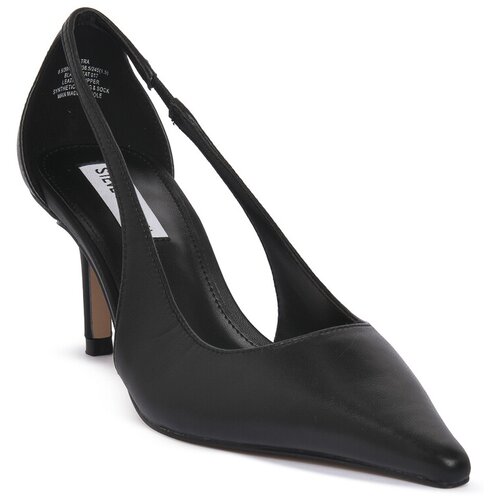 Steve Madden Salonarji 17 ALTRA BLACK LEAT Črna Slike