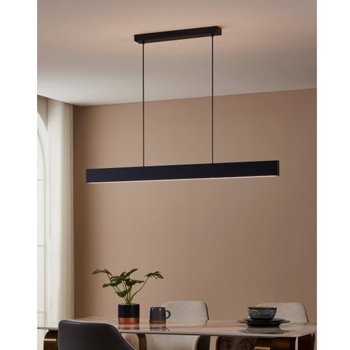 Eglo 31433 - led rgbw prigu&amp;scaron;iva luster na sajli andreas-z LED/38W/230V crna Slike