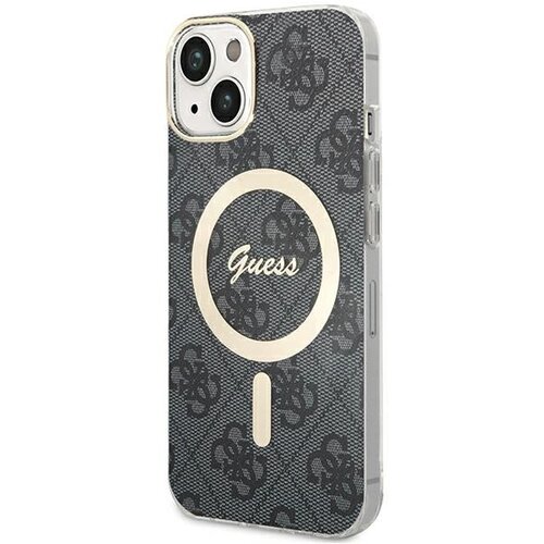 Guess OVITEK 4G MAGSAFE ZA IPHONE 15 PLUS / 14 PLUS - ČRN, (21833177) Cene