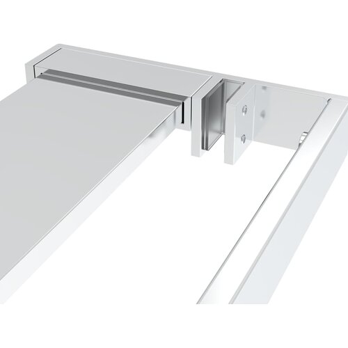  Polica za stijenku tu&amp;scaron;-kabine kromirana 115 cm aluminijska Slike
