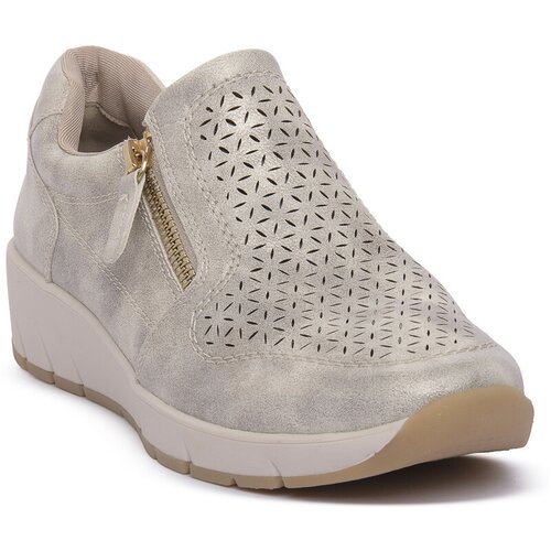 Jana Nizke superge BEIGE GOLD Bež Slike