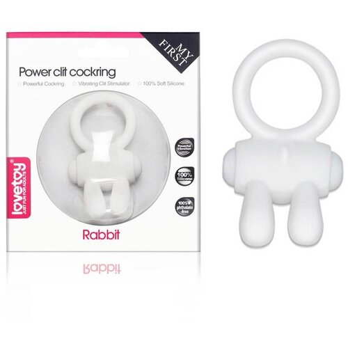 Lovetoy Power Clit Cockring White Lvtoy00174 Slike