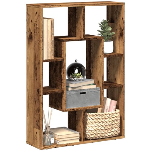  Regal za knjige boja starog drva 63x20x90 cm konstruirano drvo Cene
