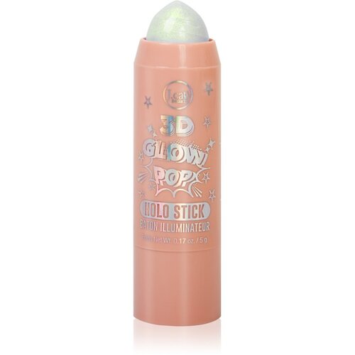 J.Cat Beauty 3D Glow Pop stick za posvjetljivanje nijansa 103 Lush Glare 5 g Slike