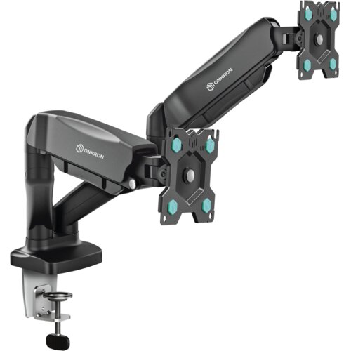 ONKRON Dual Monitor Desk Mount Stand for 13 to 32-Inch LCD LED Monitors up to 8 kg, Black Cijene