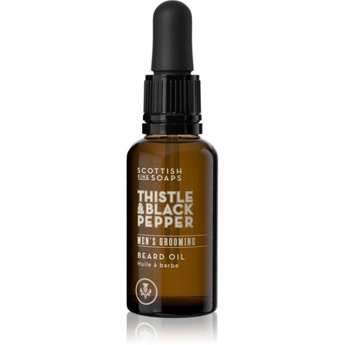 Scottish Fine Soaps Thistle & Black Pepper olje za brado 30 ml Cene