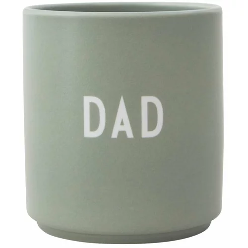 Design Letters Svetlo zelena porcelanast lonček Favourite Dad