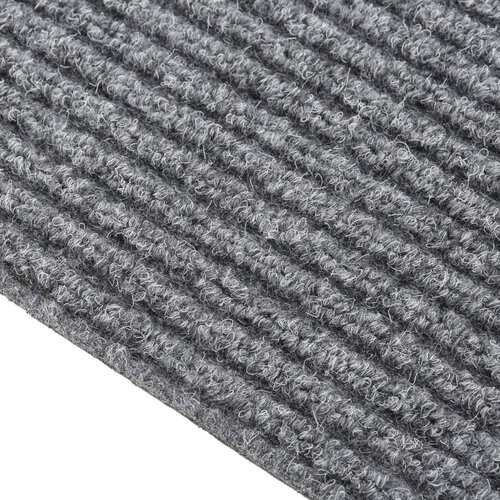 Maison Chic Tepih Rug, Preproga, Tekač 100x400 cm siv, (22120556) Cene