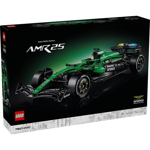 Lego Technic Aston Martin Aramco AMR25 F1 Car 42240 Slike