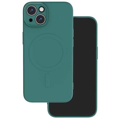  futrola simple color mag za iphone 15 pro (6.1) maslinasto zelena Slike