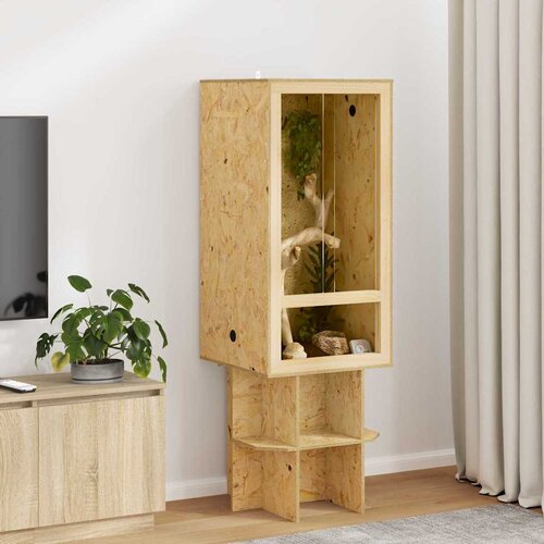 vidaXL Terarij Naravna 50 x 50 x 100 cm OSB Cene