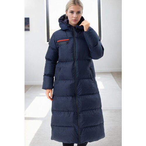 Dewberry Z6756 LADIES' INFLATABLE COAT-NAVY-1 Cene