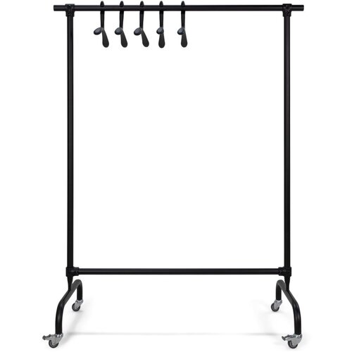 Spinder Design Crni metalni mobilni stalak za odjeću Luuk &amp;ndash; Slike