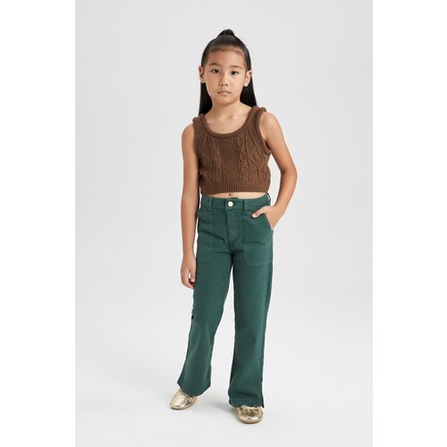 Defacto Girl's Flared Leg Trousers Cene