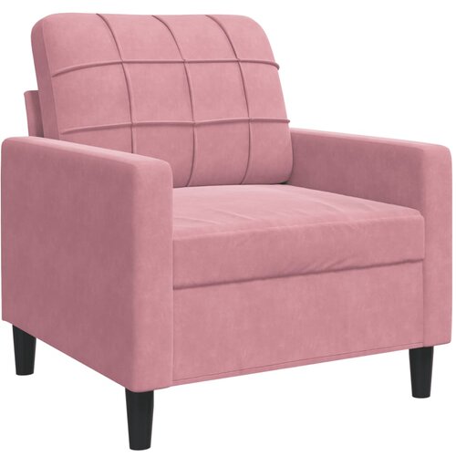 vidaXL Fotelj roza 60 cm žamet, (21255988) Cene
