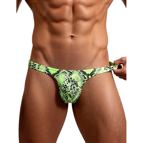 SuperLove Wild Snakeskin Men Thong 231 Green M Cene